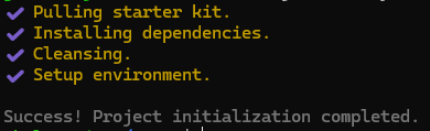 Update : @bejibun/cli v0.1.22

What's New :
- Customize the installation interface as it is on the website

github.com/Bejibun-Framew…