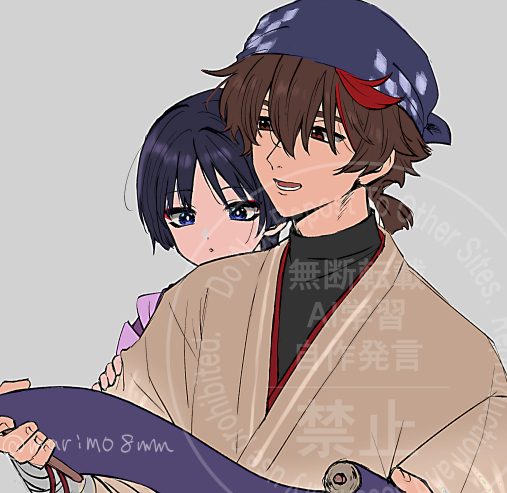 先月描いた丹傾ちゃんとか 