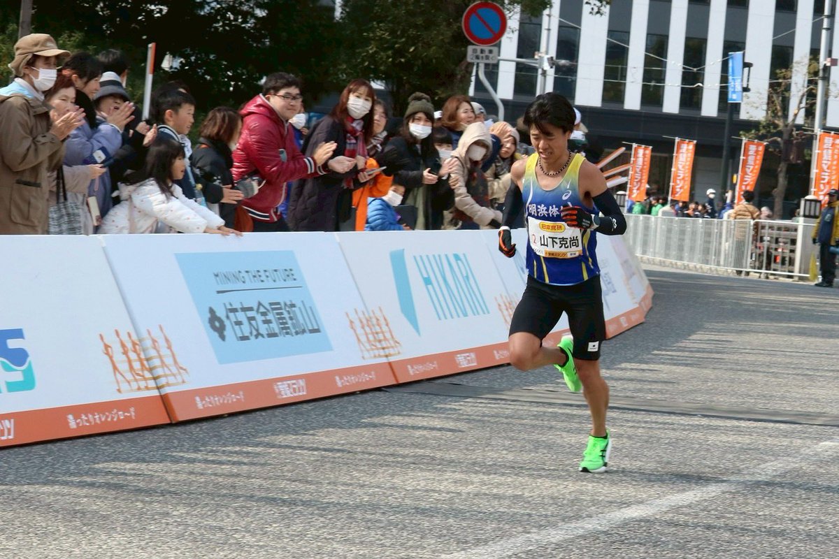 kacchan_spurt's tweet photo. 第63回愛媛マラソン
2時間23分34秒(総合6位)
本当に情けない走り。
完全に力不足。
また頑張ります！
応援ありがとうございました。
#愛媛マラソン #愛媛マラソン2026 https://t.co/H9jFklTfaf