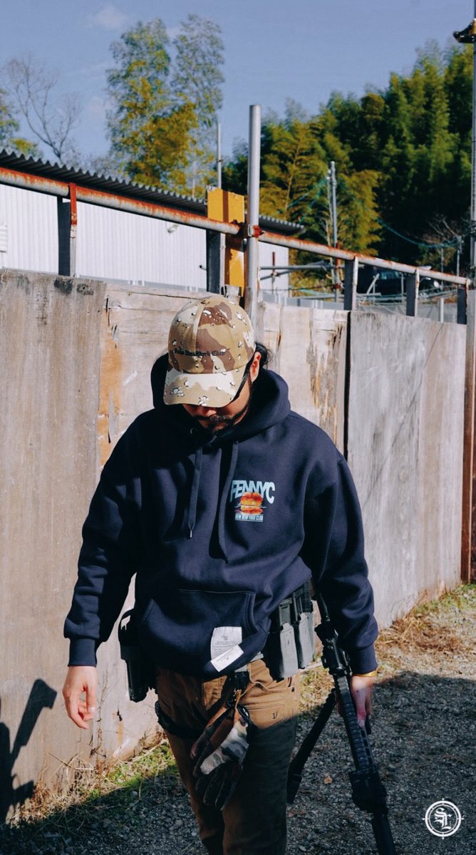 ハンバーガーサバゲーコーデ🍔