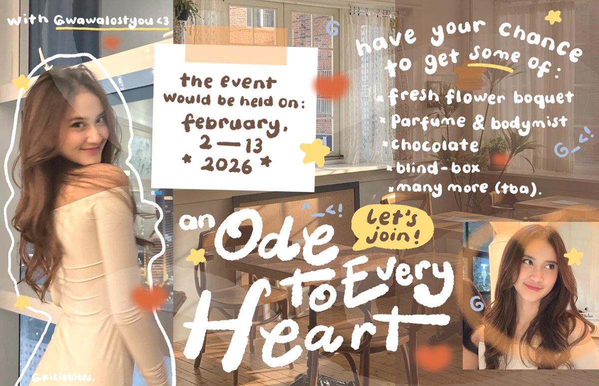 help repost, tengcu!

❣️AN ODE TO EVERY HEART❣️

for everyone who wants to be loved on this special day (valentine’s day) you’re invited! please come and join the event, let me shower you with endless love you deserve.

read the next post for rules &amp; more info!🍊