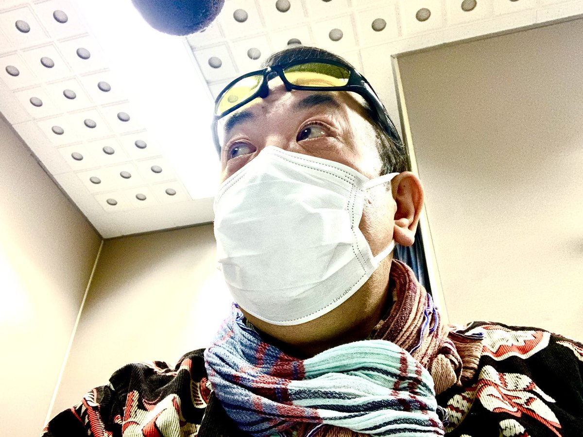 JamesRadiomanH's tweet photo. 花粉対策が始まったよぉ！な月曜日。
#LuckyFM茨城放送「#夜遊びジェームス」20時25分から🎵
テーマ「くつろぎで夜遊び」
yj@lucky-ibaraki.comまで🤗
#ジェームス英樹
#茨城のローカルスター
#バーガーバカ https://t.co/7zSXXn5FbF