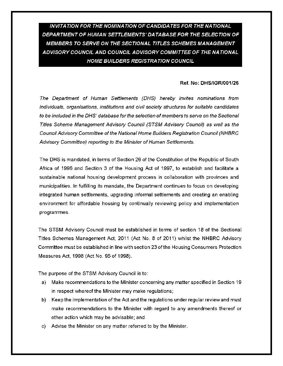 Community scheme Ombud Service tweet media