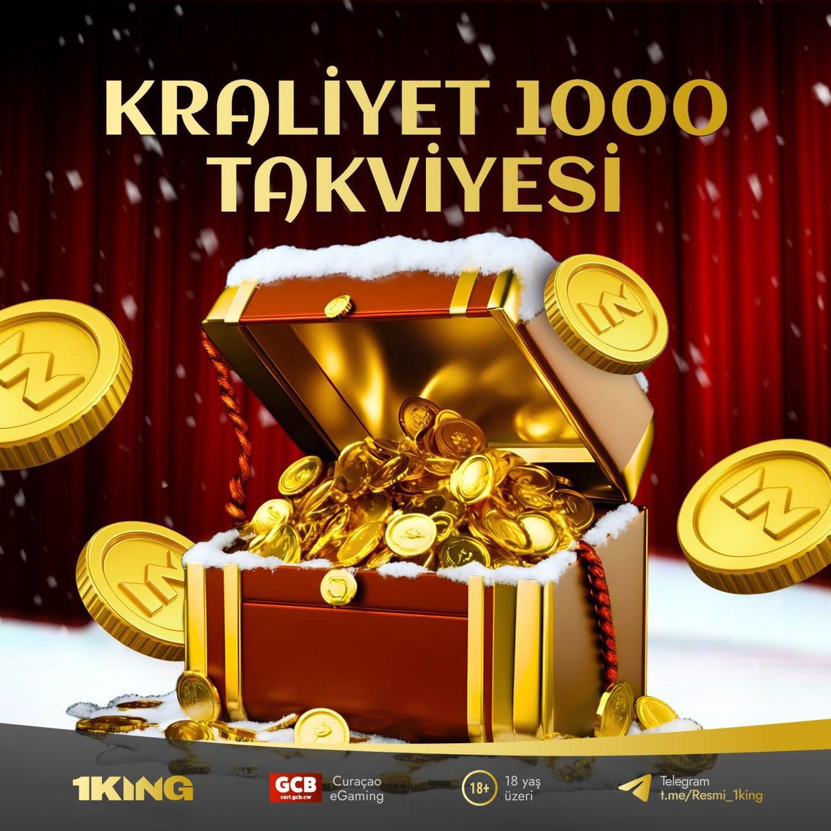 1king_turkey's tweet photo. 👑 Bonus senin için çalışmalı 🎄

💰 1000 ₺ Para Bonusu
🎰 Çevrim sadece x1
🎯 Akıllı oyuncular için

🎁 450 FS DENEME BONUSU , %450 HOŞ GELDİN BONUSU
💰 500₺ DENEME BONUSU

👉 Hemen oyna ve avantajı yakala!
👉 https://t.co/vAfc5WJ98Z👈 https://t.co/uG20Jg9ZQA
