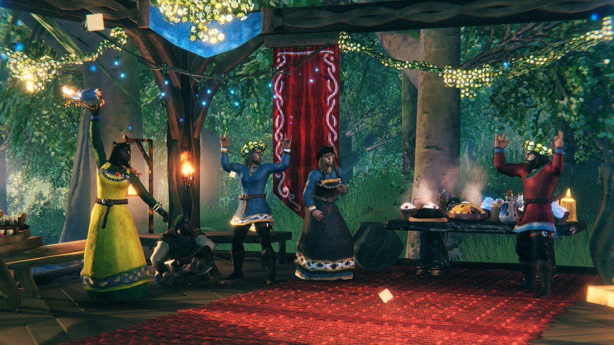 Five years ago, #Valheim entered the realm of Early Access! Join us as we celebrate with a small patch, live right now! 🍻🎉 valheim.com/news/five-year…