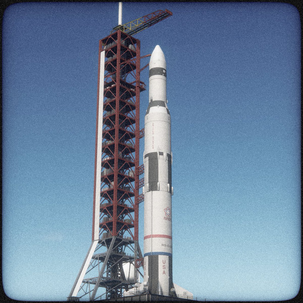 Teaser for my next possible short cinematic involving a Saturn V launched probe to Saturn.