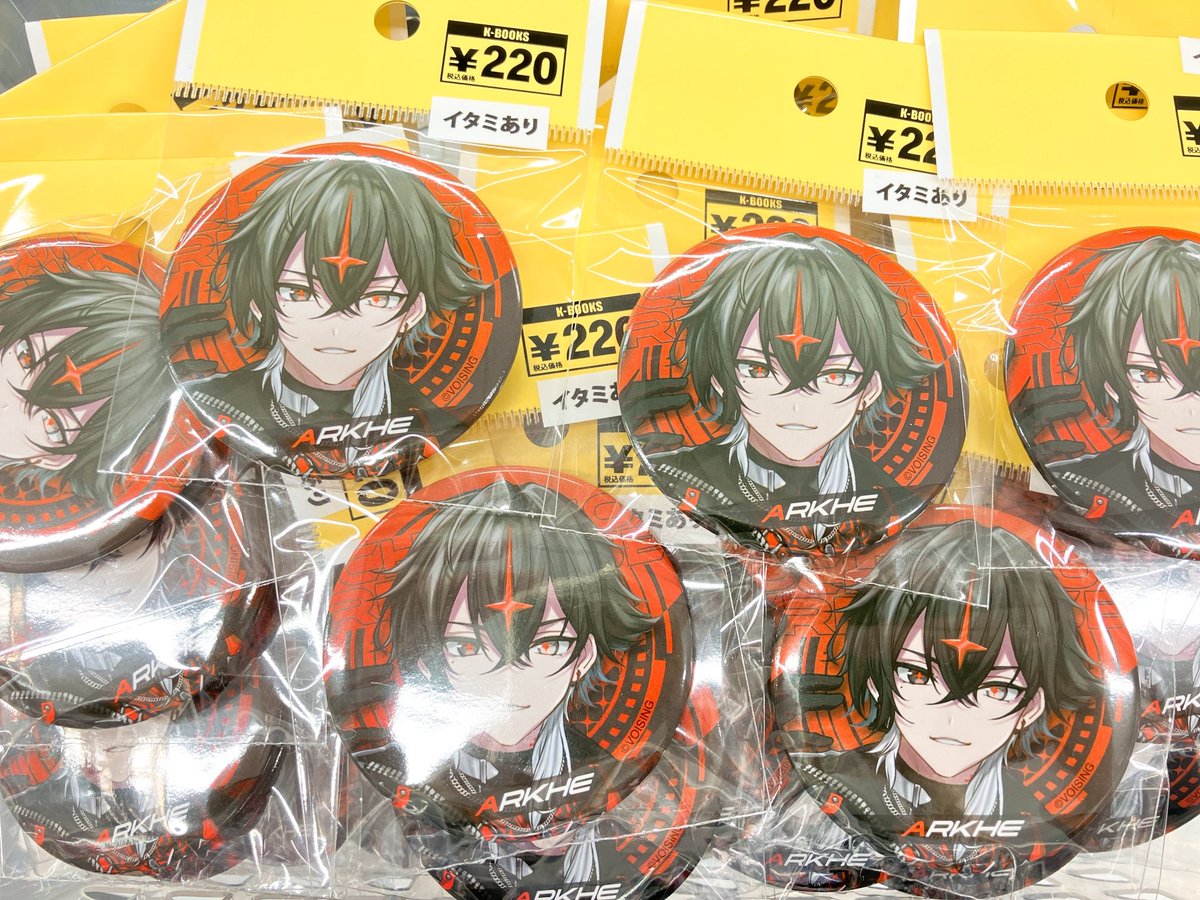 入荷情報】 クロノヴァ 缶バッジ アクキー アクリルスタンド カード