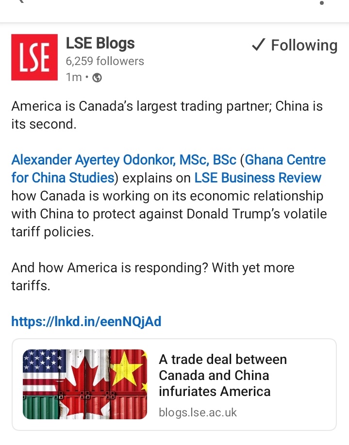 Here is my latest single-authored article published by The London School of Economics Business Review <a href="/LSEnews/">LSE</a> <a href="/LSEblogs/">LSE Blogs</a> <a href="/LSEforBusiness/">LSE Business Review</a> 

Learn more ⤵️
blogs.lse.ac.uk/businessreview…

<a href="/wto/">WTO</a> <a href="/Canada/">Canada</a> <a href="/AmbXieFeng/">Xie Feng 谢锋</a> <a href="/chinascio/">China SCIO</a> <a href="/DGAfrica_MFA/">杜晓晖DU Xiaohui</a> <a href="/USAmbChina/">U.S. Ambassador to China David Perdue</a> <a href="/QiushiJournal/">Qiushi Journal</a> <a href="/TheEconomist/">The Economist</a>