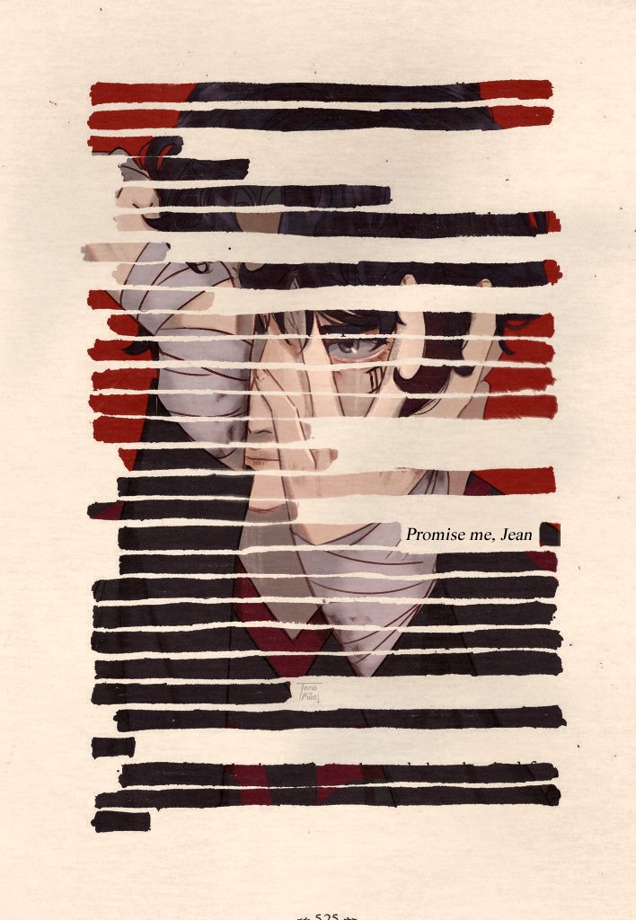 Tenakiie's tweet image. 'Promise me, Jean.'
#aftg #tsc