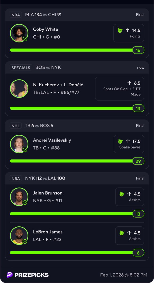 We chop down NHL NBA Sundays over here 😂🧪