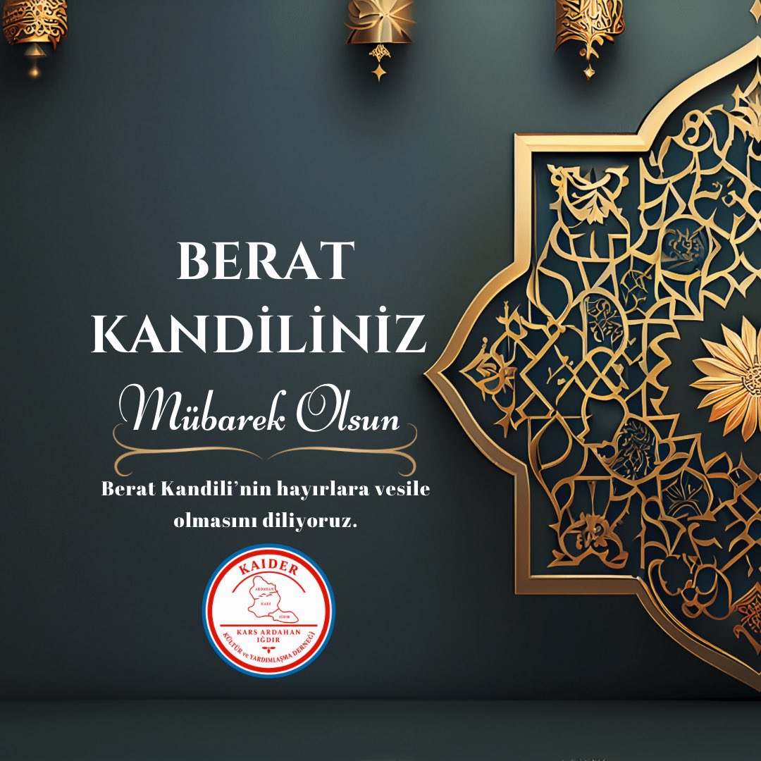 Berat Kandili’nin hayırlara vesile olmasını diliyoruz.

Hayırlı kandiller 

#beratkandilimizmübarekolsun