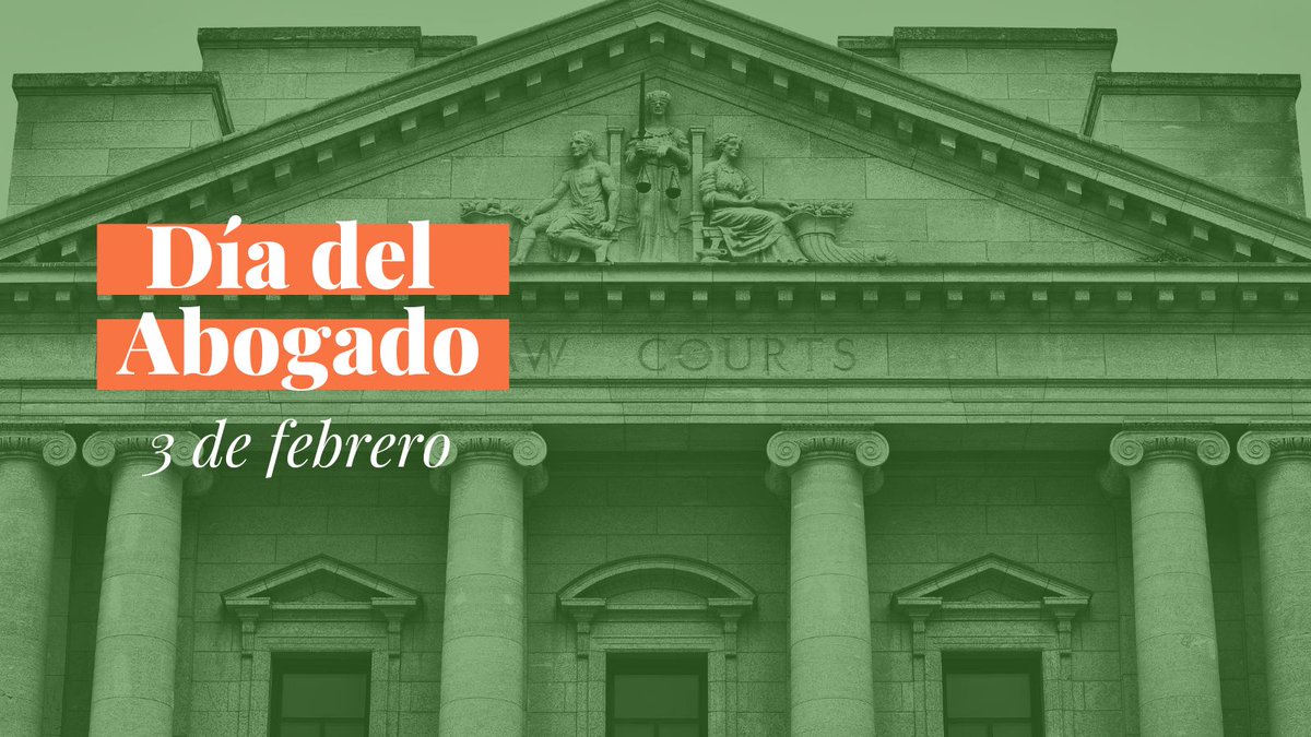 Hoy reconocemos la labor de quienes ejercen la abogacía y trabajan cada día por la defensa de los derechos y la seguridad jurídica. Nuestro agradecimiento a los profesionales que hacen del Derecho un pilar esencial de la justicia. ⚖️
