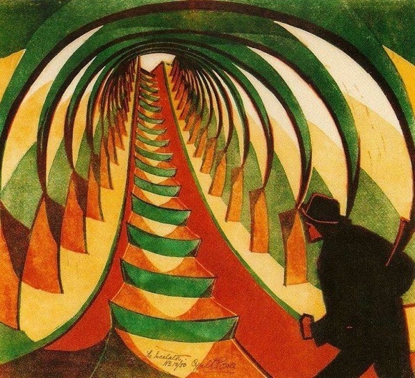 MenschOhneMusil's tweet image. Cyril Power-  The Escalator (1950).