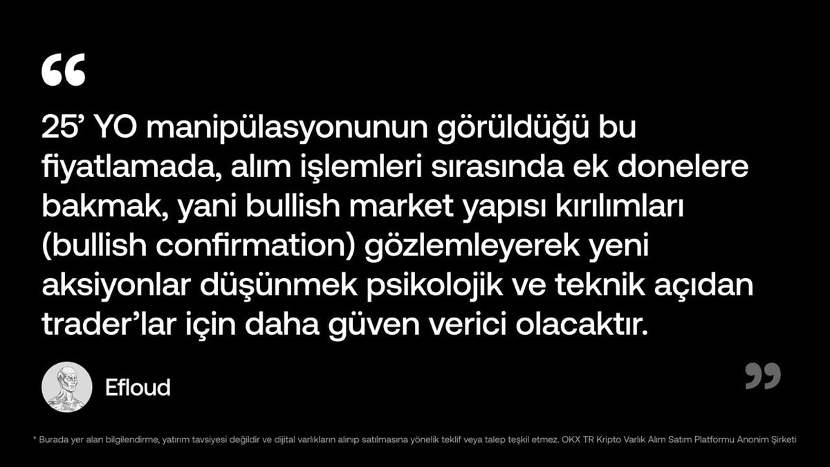 Efloud's tweet photo. Merhabalar ve herkese iyi haftalar,

@OKXTurkiye ile birlikte hazırlamış olduğumuz son araştırma raporumuzda (geçtiğimiz Perşembe yayınlandı ancak ben yeni paylaşabiliyorum) $BTC, $ETH, $ETHBTC ve $BTC.D paritelerinin yüksek ve düşük zaman dilimini (HTF & LTF) içeren analizlerine bir aşağıdaki post üzerinden erişebilirsiniz.

Ayrıca, Küresel Gündem ve Zincir Üstü Verileri için değerli @TheGunsslinger ve @KardesBaris'ın da yorumları aynı araştırma raporu içerisinde yer almaktadır.

Bu raporda, özellikle $ETHBTC paritesinde yaptığım analize dikkat çekmek istiyorum. Fiyat, marketin genel akıbetini etkileyebilecek, önem arz eden bir bölgenin altında seyrediyor. Olası senaryoları konuştuğumuz bu raporda, önemli bulduğum destek ve direnç seviyelerini takip etmenizi tavsiye ederim.

Faydalı olması temennilerimle 🤝