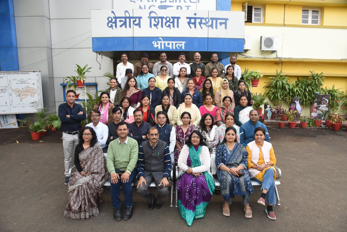 Orientation Cum Tutorial programme of Diploma Course in Guidance and Counselling Organized at RIE Bhopal on 27th &amp; 28th Jan 2026 <a href="/EduMinOfIndia/">Ministry of Education</a> <a href="/dpradhanbjp/">Dharmendra Pradhan</a> <a href="/ncert/">NCERT</a> <a href="/ciet_ncert/">CIET-NCERT</a> <a href="/ProfSaklani/">Prof. Dinesh Prasad Saklani</a> <a href="/ap_behera/">Dr. Amarendra P Behera</a> <a href="/riebbsr/">RIE Bhubaneswar</a> <a href="/riea_official/">RIE, AJMER (क्षेत्रीय शिक्षा संस्थान, अजमेर)</a> <a href="/RIEMYSURU/">RIE MYSURU</a> <a href="/nerie_ncert/">North East Regional Institute of Education (NERIE)</a>