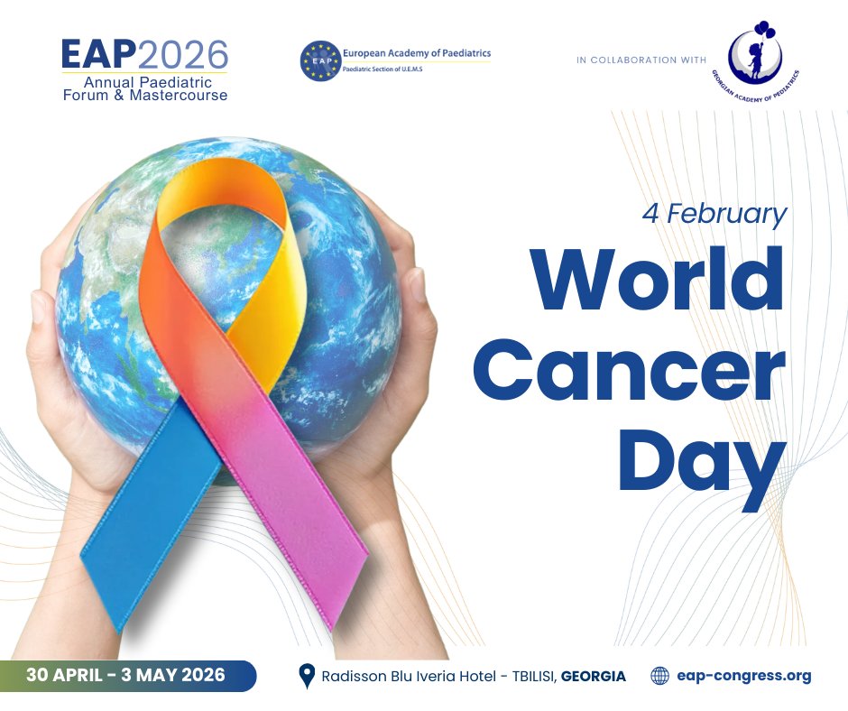 EAP European Academy of Paediatrics Congress tweet media