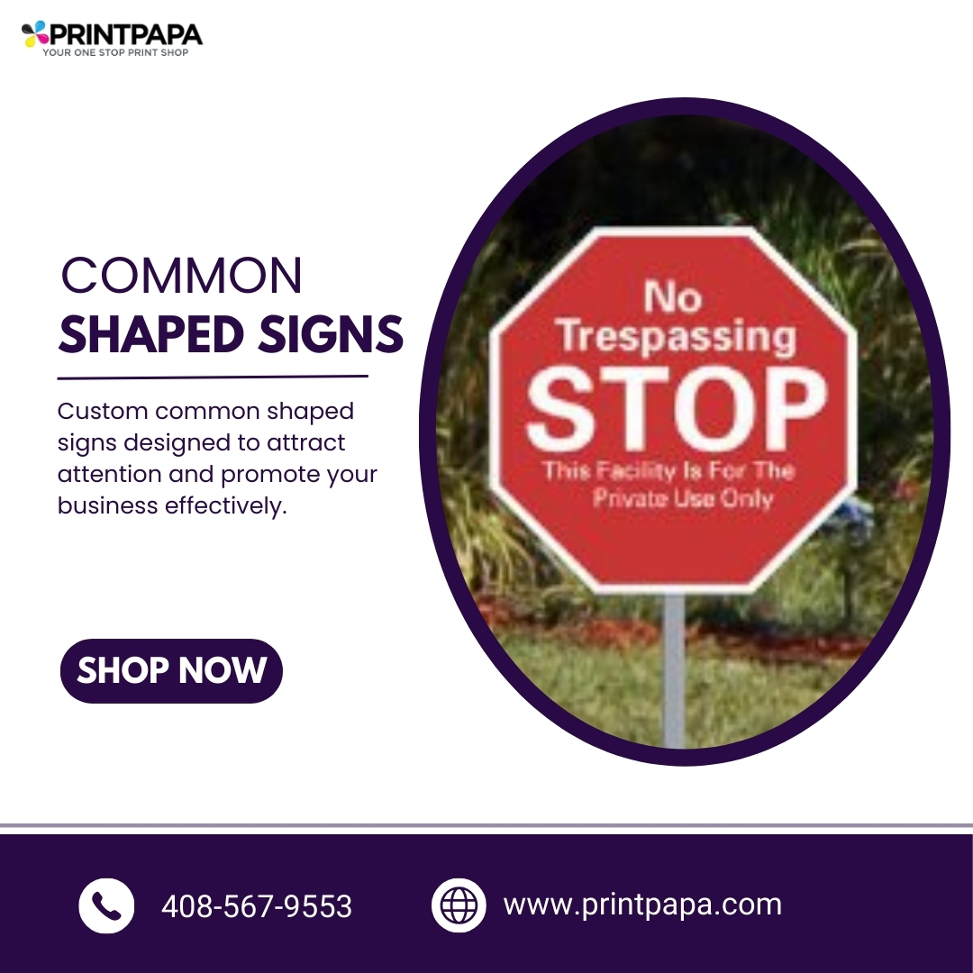 printpapa's tweet image. Make your message stand out with custom common shaped signs. Designed for visibility and durability, these signs help guide, inform, and promote your business clearly and professionally.

Shop Now: printpapa.com/eshop/pc/Commo…

#CommonShapedSigns #CustomSigns #PrintPapa