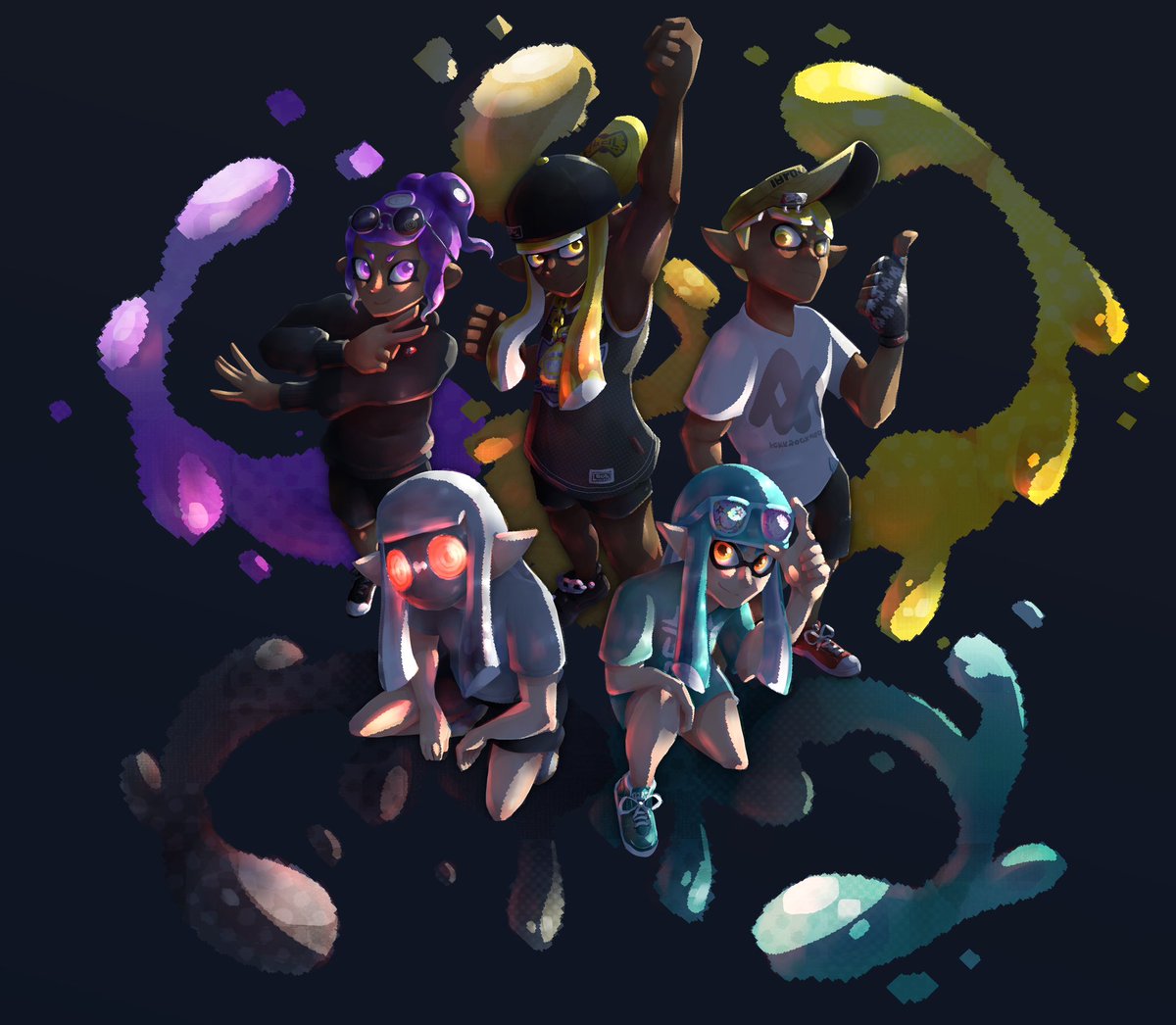 16Speed90's tweet photo. Artprize pour GrisGris ! 🔥
Félicitations à nouveau pour la victoire en division 1 sur cette 5ème saison de la ligue @eSportBrosTV !
.
#SplatArt https://t.co/4rhtykSi4p
