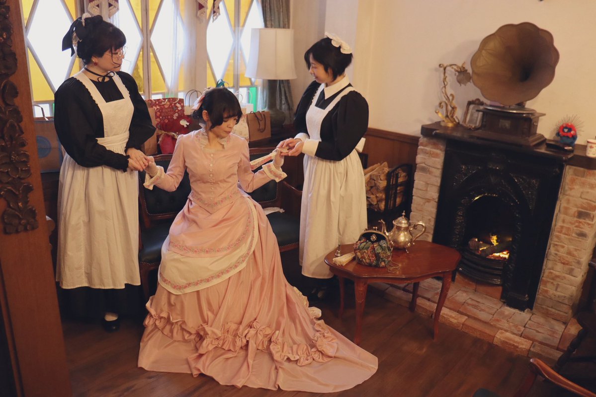 我が家の有能なメイド'sよ✨

#洋館クリスマス会