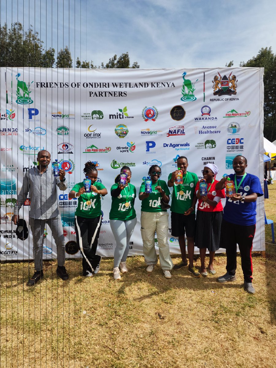 World Wetlands Day + my first medal 😂🏅

Ran for Ondiri Wetland, once called Kihenia, now Kenya’s only quaking bog. It’s a floating wetland where the ground literally shakes when you jump 😮‍💨. 

Protect wetlands. They quietly protect us 🌍
#WorldWetlandsDay2026