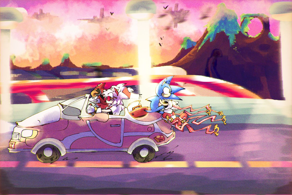 Road trip with the gang
#SonicTheHedgehog #sonicfanart