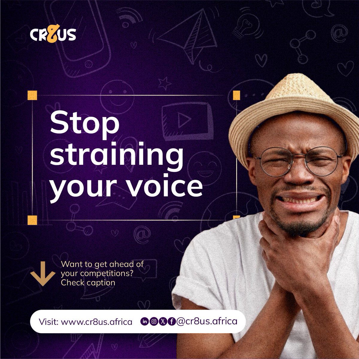 CR8US Studios Africa tweet media