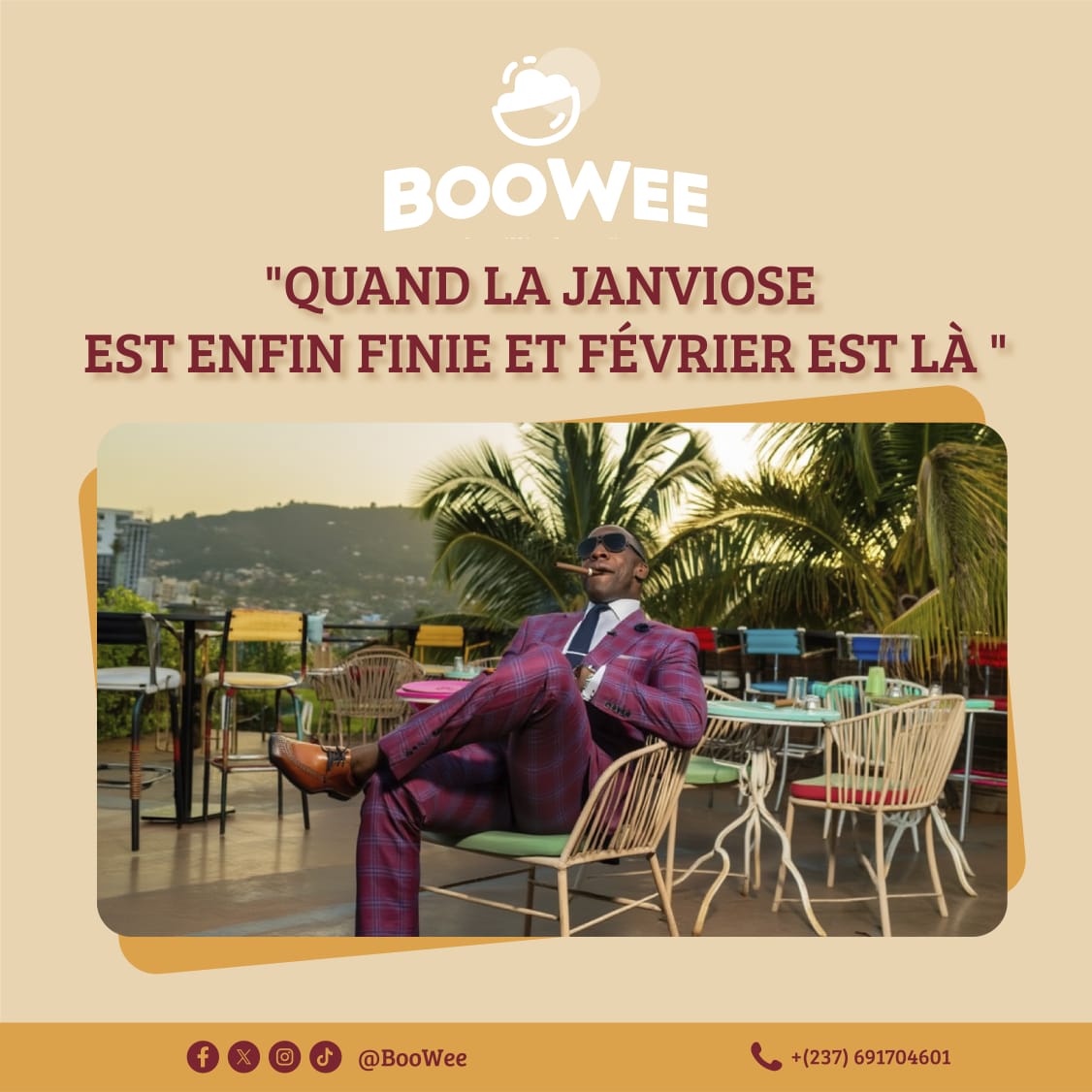 Hey 😍 BooWee Family, les fêtes ✨sont passées...
On espère que l'année 2026  a bien commencé😍 malgré la janviose 😅

Février sera meilleur c'est sûr 

Bon début du mois de Février 

#Februarymood
#TeamBoowee