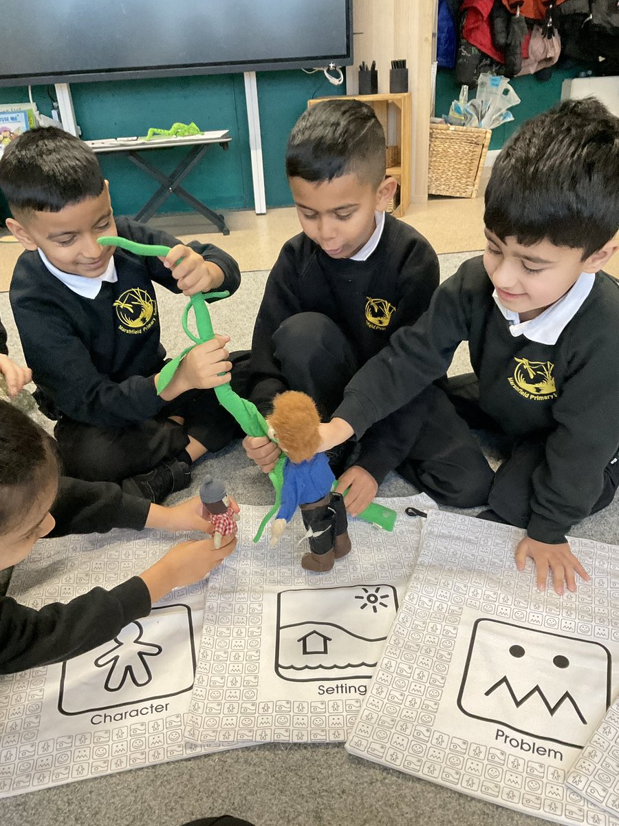 MarshfieldPS's tweet image. Year 1 have kicked off #NationalStorytellingWeek using the Tales Toolkit to retell a familiar traditional tale! So much creativity, confidence and imagination on show 📚✨