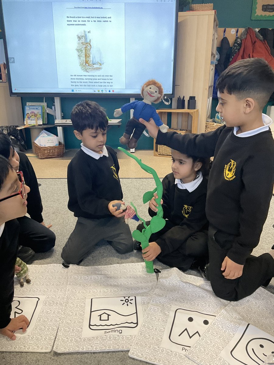 MarshfieldPS's tweet image. Year 1 have kicked off #NationalStorytellingWeek using the Tales Toolkit to retell a familiar traditional tale! So much creativity, confidence and imagination on show 📚✨