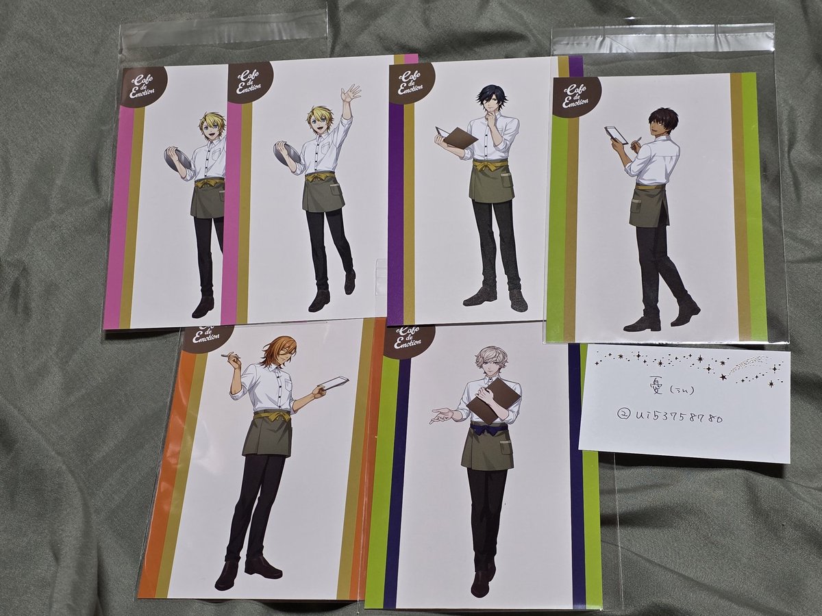 交換】 うたプリ ライエモ スイパラ コラボカフェ 特典 缶バッジ