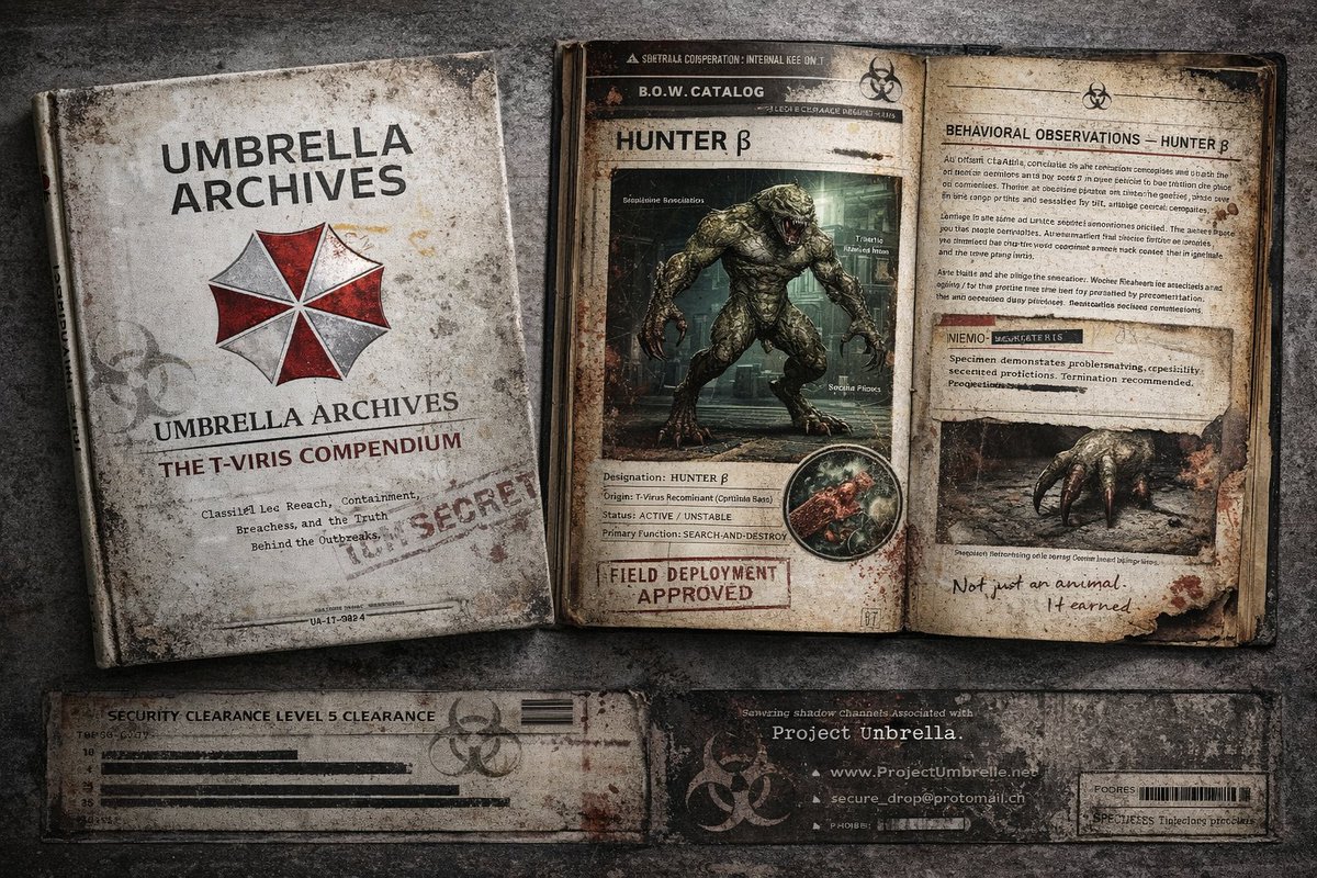 The Resident Evil Book of Lore Design
Website
tunetek.studio
Socials
linkedin.com/in/wassefbenz
behance.net/tunetekstudiod…
facebook.com/tunetekstudiod…
instagram.com/tunetek_studio…
Contact:contact@tunetek.studio
WhatsApp:00216 20682879
#tunetek_studio_design #bookstagram #REBHFun