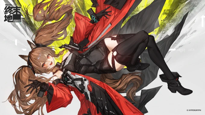 『アークナイツ: エンドフィールド』 にてギルベルタとアイビーエナのオペレーター記念画像を描かせて頂きました!よろしくお願いいたします。