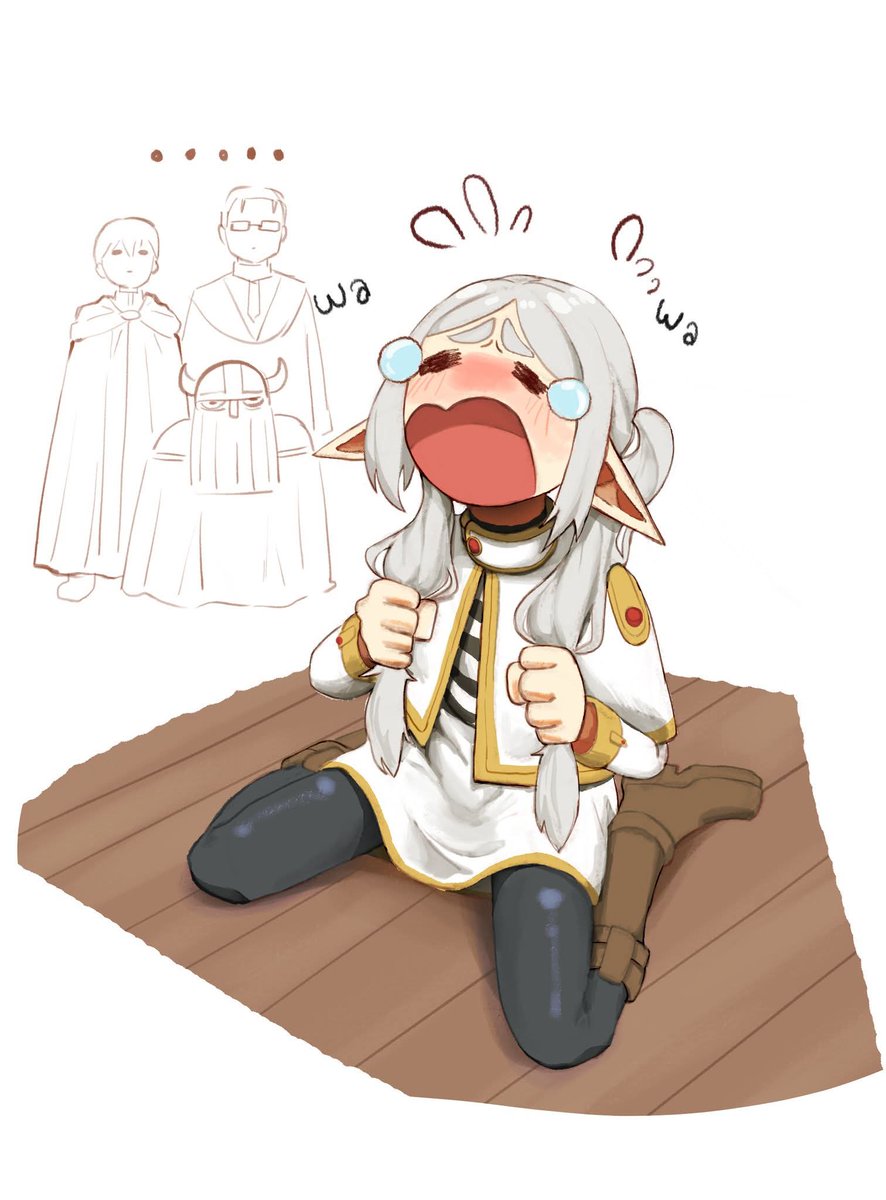 By the way, she's granny✋️😔
#frieren    #FrierenBeyondJourneyEnd