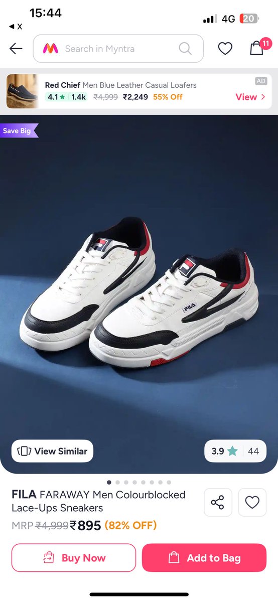 Jalsa_Krishna's tweet photo. @dealztrendz these are the deals that i had mochi for 670 jgontini 783 metro for 470 and fila for 880

Months please let me know if they are worth or not? Anyone can please let me know https://t.co/H4zON2Dh08