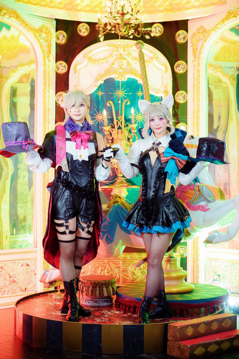 cosplay
【 原神 GenshinImpact 】 

#リネ生誕祭2026
#リネット生誕祭2026

- ̗̀ 🎂𝐇𝐚𝐩𝐩𝐲 𝐁𝐢𝐫𝐭𝐡𝐝𝐚𝐲🎂  ̖́-

リネ / #Lyney  <a href="/kaco_cos/">かこ</a> 
リネット / #Lynette  <a href="/usagi_411/">うさぎᕱ⑅⃛ᕱ🌙2/15るな</a> 

📸バルさん（<a href="/valu_came/">バルさん(Valusu)</a> )

#cosplay #コスプレ #原神 
#GenshinImpact 
#GenshinImpactcosplay 

#うさぎフォト