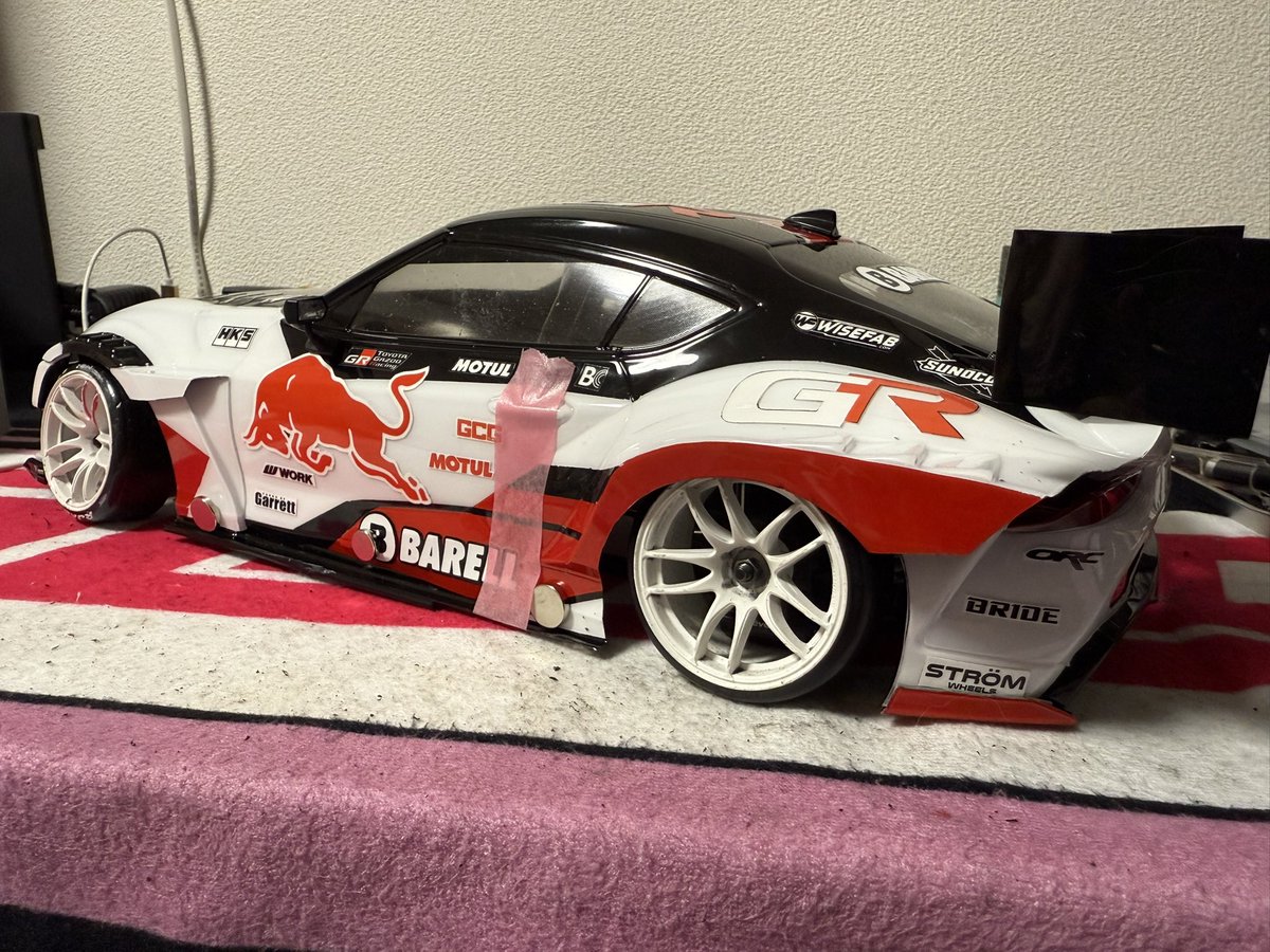 revedスープラを車高短化ちう⊂((・x・))⊃
これなら…見た目ばっちり？w