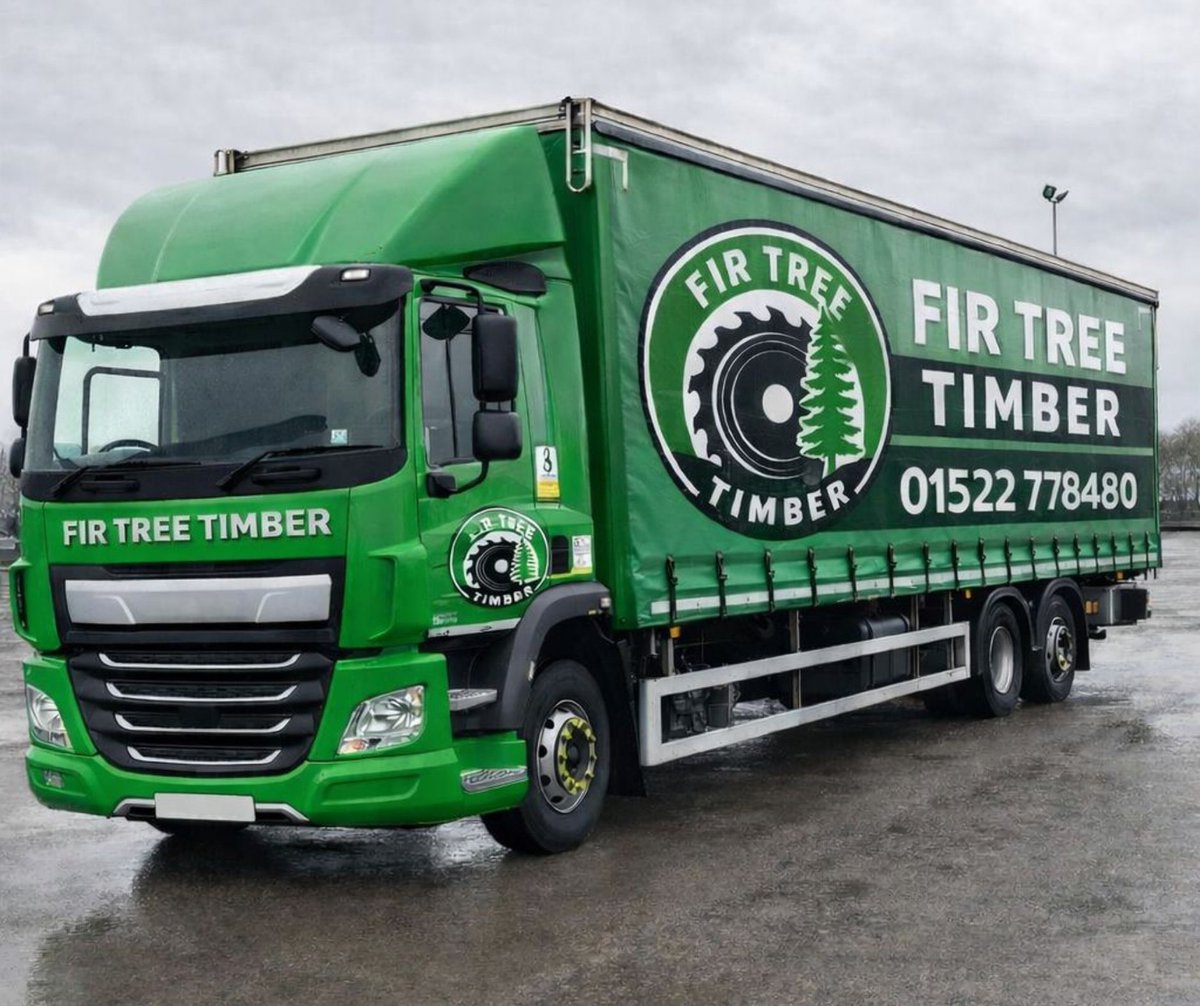 firtreetimber's tweet photo. Meet the newest member of our fleet: "The Green Goblin" 💚This 26-tonne beast boosts our capacity and lets us deliver full loads of timber nationwide; faster and more efficiently than ever
#timbermerchant #newfleet #greengoblin #timberdelivery #nationwidedelivery #UKTimber https://t.co/zkJWguDDhG