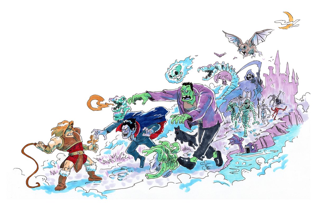 The cast of Castlevania