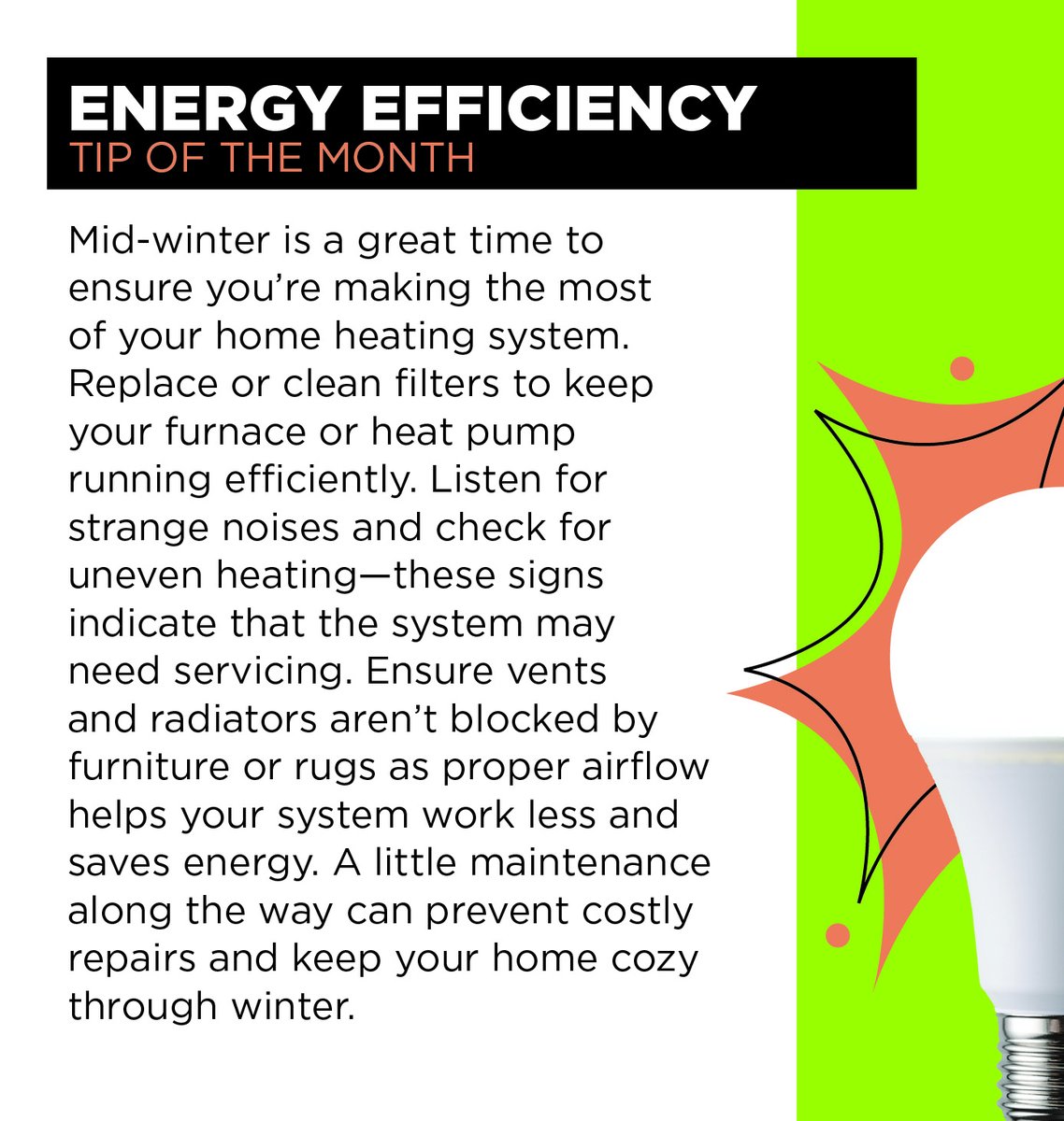 February's Tip of The Month!