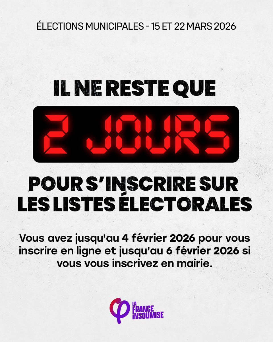 La France insoumise tweet media
