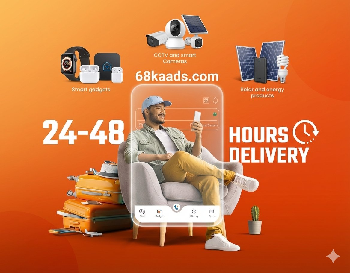 KaadtechLtd's tweet photo. @InsideOsogbo @theShrideapp @shrideapp Smart security. Portable solar power. The gadgets you actually need. ⚡️📸
​Whether you're securing your office or gearing up for an off-grid adventure, we have the tech to keep you connected and safe.
​Explore here:
🛒 https://t.co/BWUAeiXm4a
​#TechDeals #SolarEnergy #GadgetShop https://t.co/gx7763qXag