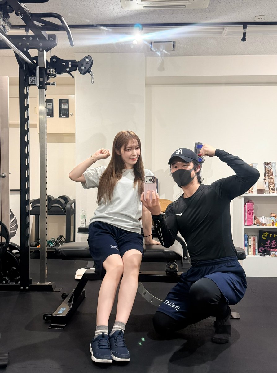 saemiltiii's tweet photo. 今日もパーソナル頑張った🥺
今年は上半身がんばろ👊 https://t.co/pbaALscEIr