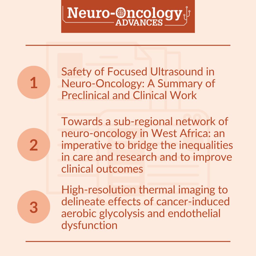 Editor - Neuro-Oncology Advances tweet media