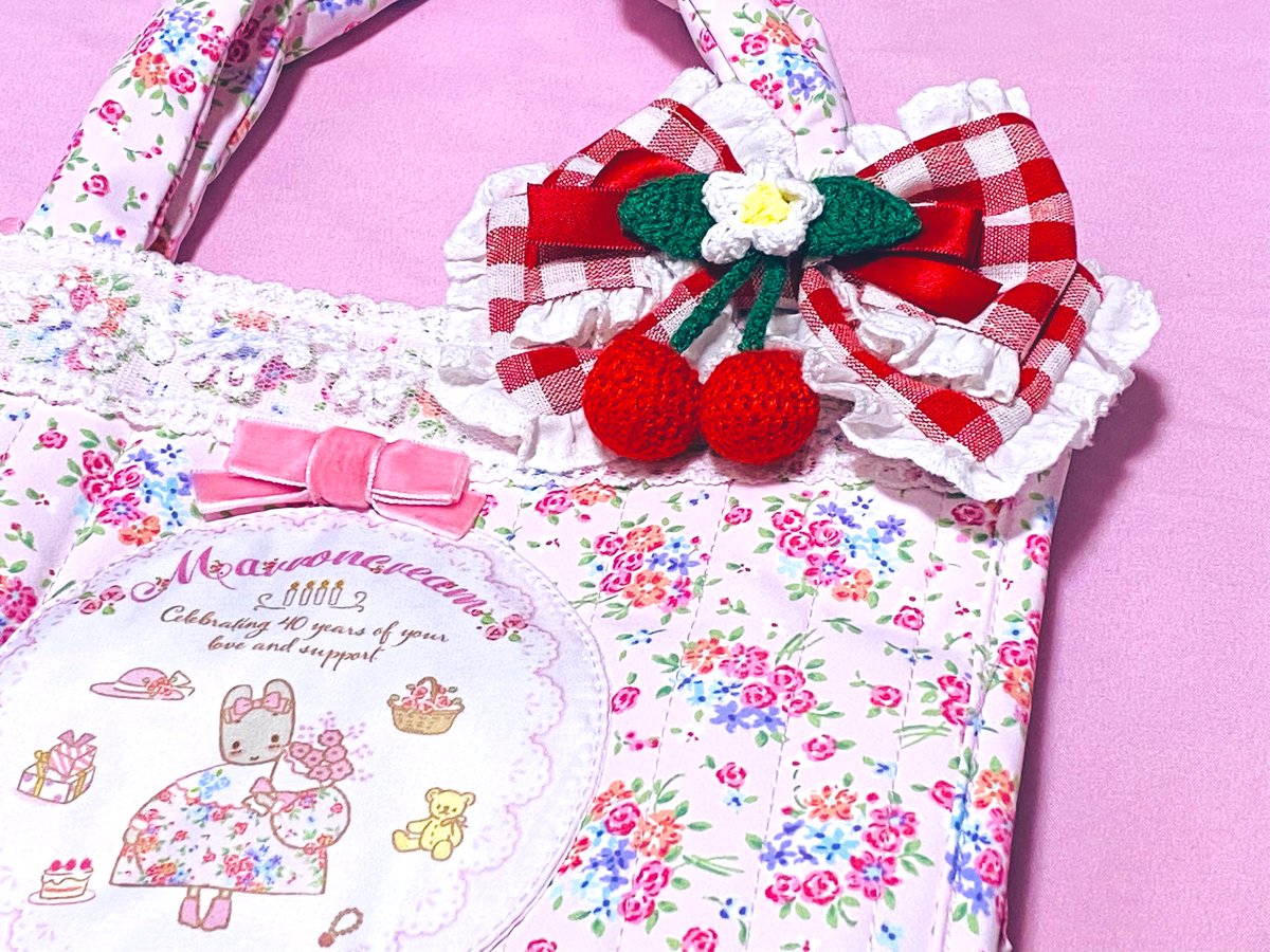 まゆろんちゃんのヘアクリップをマロンクリームちゃんのバッグに付けました💓

#マロンクリーム #サンリオ #アベイル #avail #まゆろん #マロ活