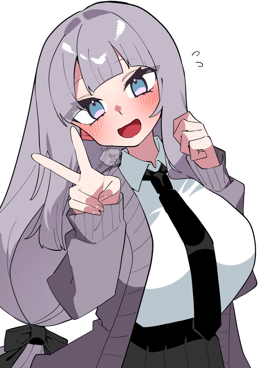 ピースしてくれる橘 