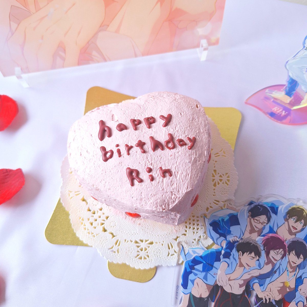 kyy__JOY's tweet photo. ずっとずっと大好きだよ〜〜;;お誕生日おめでとう🦈❤️ #松岡凛誕生祭2026 https://t.co/h8tWkZOxmQ