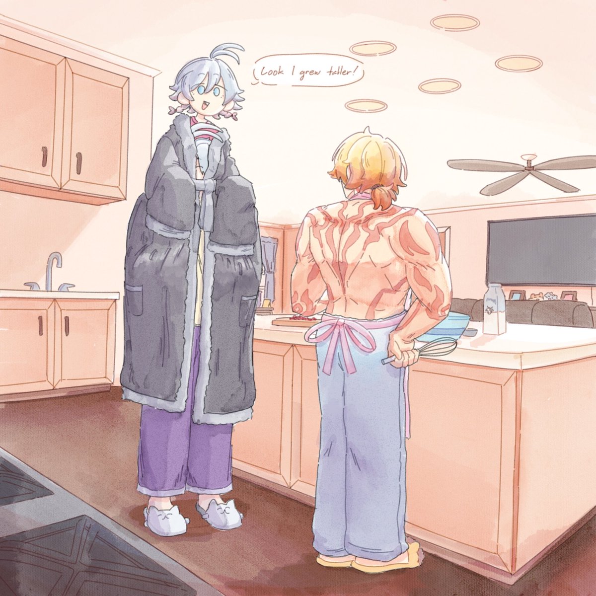That thing where 2-3 people stack up onto e/o and wear a trenchcoat so they can pretend to be 1 person yeah

#phaidei