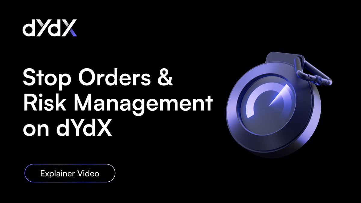 Quand les prix bougent vite, la structure fait toute la différence.

Voici comment les ordres stop-limit peuvent vous aider à cadrer le risque, réduire l’émotion et rester discipliné sur dYdX 🤝

🔗 youtube.com/watch?v=TKXQjN…