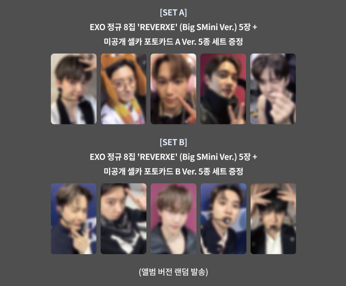 💓 เปิดหารอัลบั้ม Big SMini
(Lucky Draw เว็บ ktown4u)

* ได้อัลบั้ม+การ์ด
* เก็บรอบเดียว ส่งแอร์✈️

👉🏻 อัลบั้ม A ver. + การ์ด
✅ ซูโฮ 300
✅ ชานยอล 340
✅ ไค 310
✅ ดีโอ 350

👉🏻 อัลบั้ม A ver. + การ์ด
✅ ซูโฮ 300
✅ ชานยอล 340
✅ ไค 310
✅ ดีโอ 350

สั่งทาง DM ค่ะ💓

#ตลาดนัดEXO