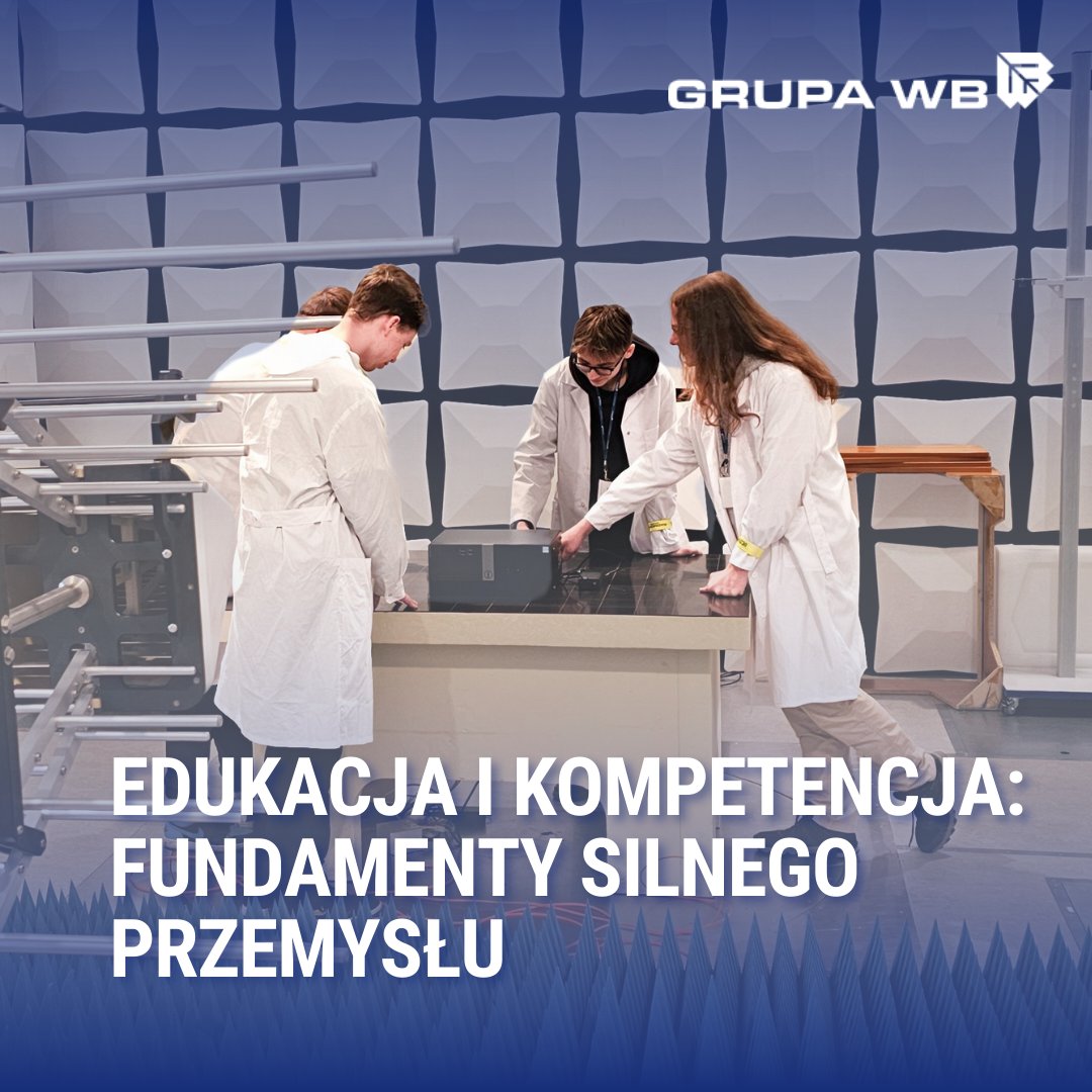 WBGroup_PL's tweet image. #RADMOR, centrum kompetencyjne @WBGroup_PL w zakresie łączności i morskich systemów bezzałogowych, kolejny rok bierze pod swoje skrzydła klasę patronacką Technikum Elektronicznego z Zespołu Szkół Chłodniczych i Elektronicznych w Gdyni.

Cotygodniowe zajęcia w siedzibie firmy to
